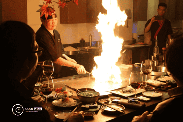 menu đa dạng, thức ăn tươi ngon