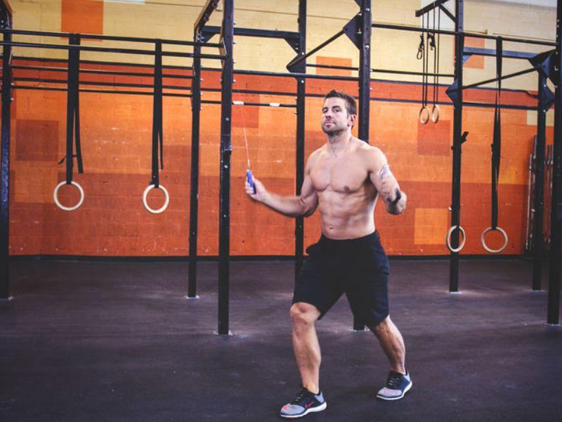 Bài tập nhảy dây Boxer Shuffle 