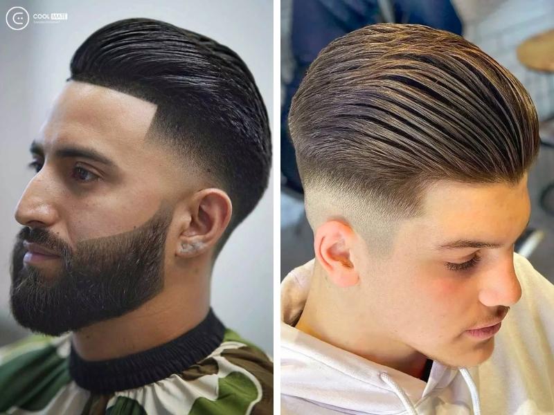 Kiểu tóc Slick Back Fade