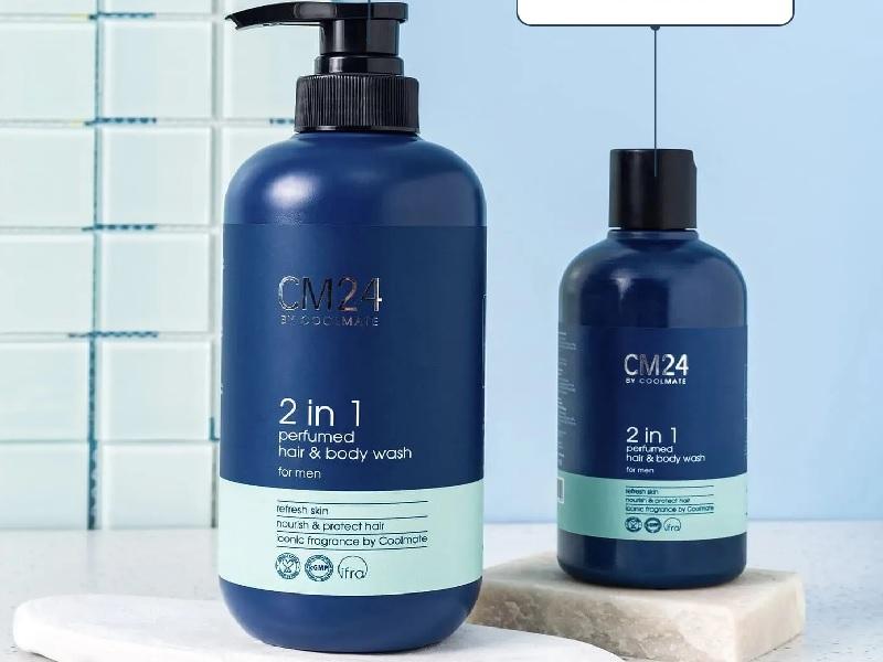 Sữa tắm gội 2in1 hương nước hoa từ CM24 by Coolmate
