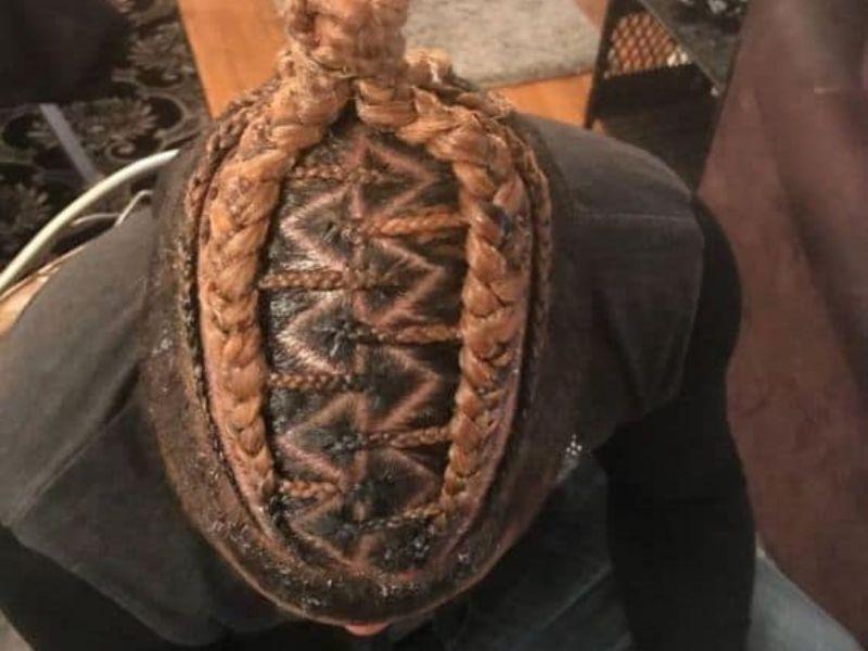 Kiểu tóc Cornrow nam