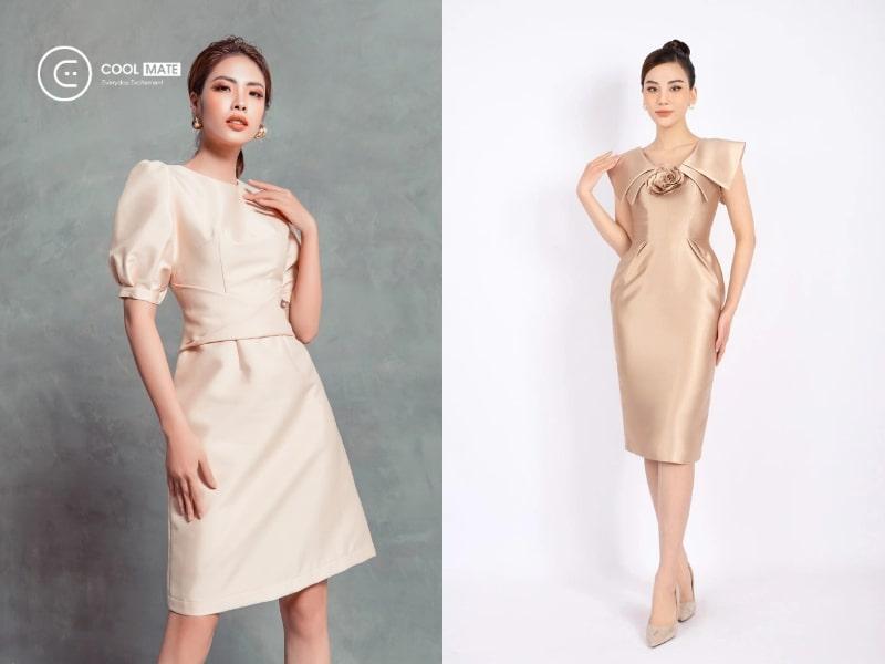 Thành phẩm tạo nên từ Shot silk Tafta sẽ có vẻ ngoài óng ánh, màu sắc đa dạng