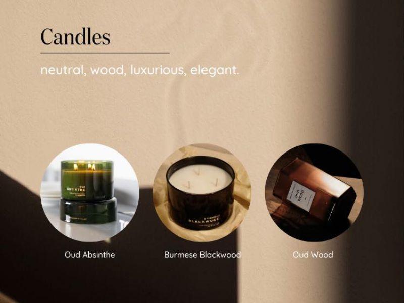 Workshop Candles – Nến Thơm Nghệ Thuật, không gian sang trọng và tinh tế