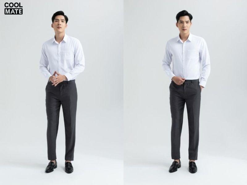 Áo sơ mi Oxford lịch sự, sang trọng cho đám cưới