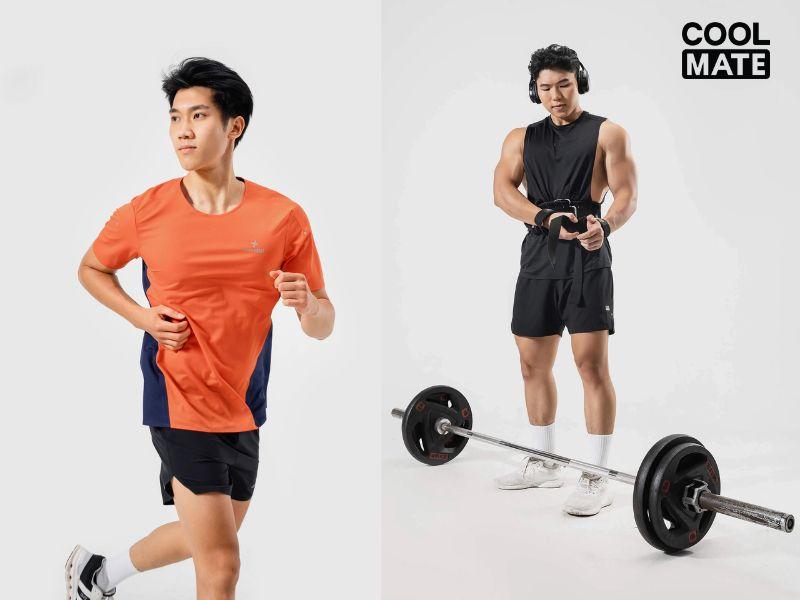 Set đồ chạy bộ CoolFasst 3in1 cho chàng thoải mái vận động
