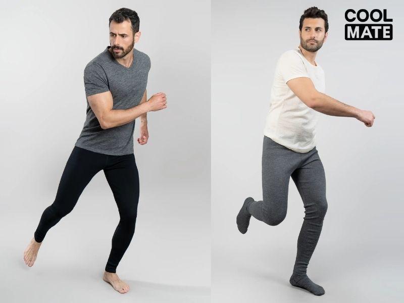 Phối quần legging thể thao với áo thun
