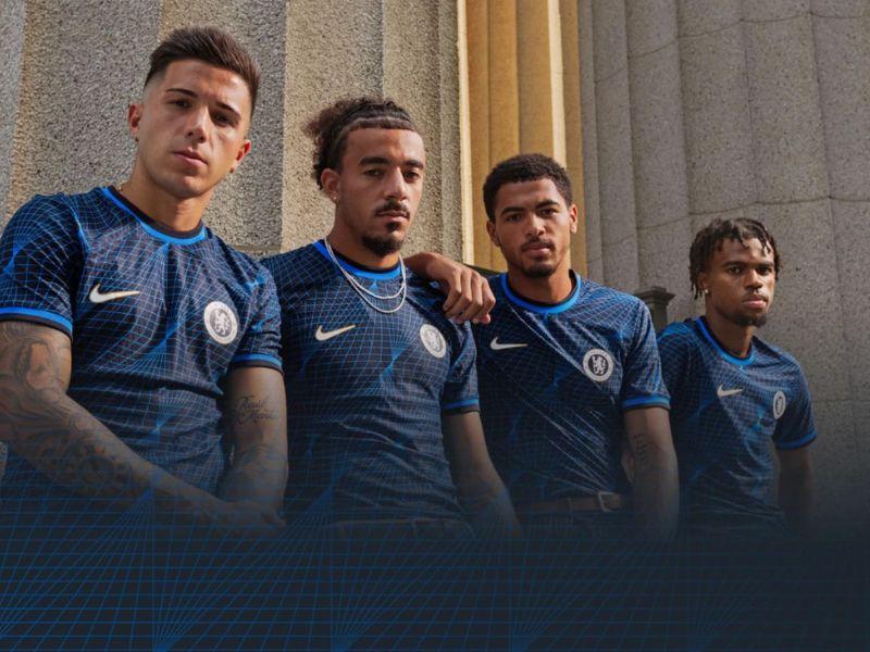 Mẫu quần áo đá banh Chelsea xanh than