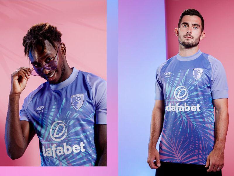 Mẫu quần áo đá banh Bournemouth xanh dương