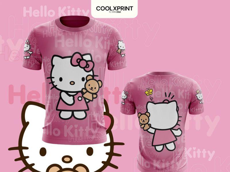 Bộ đồ đá banh in hình Hello Kitty