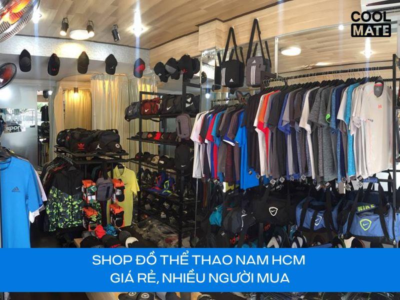 Shop đồ thể thao nam Tp.HCM
