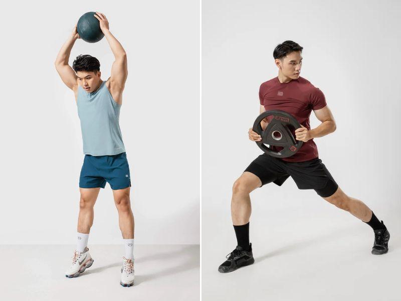Quần áo tập gym nam Coolmate