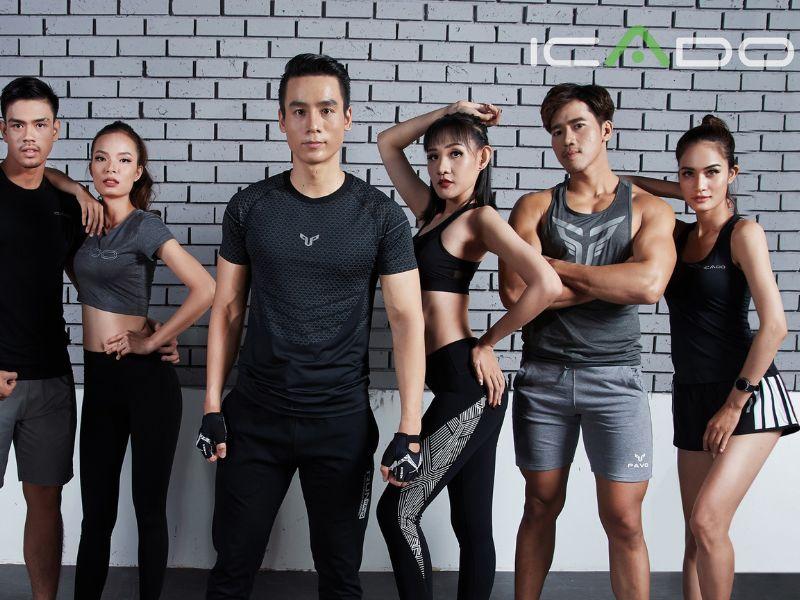Quần áo tập gym Icado cho nam và nữ