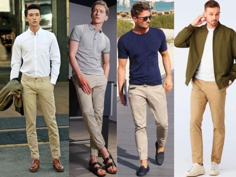 Chiếc quần này có gam màu trung tính, dễ mix & match