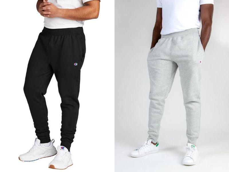 quần nỉ reverse weave jogger