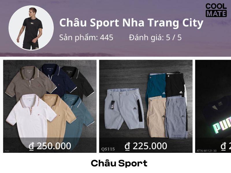 Shop đồ thể thao Nha Trang Châu Sport