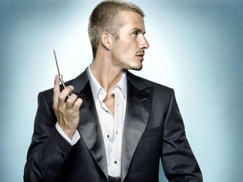 David Beckham và Armani