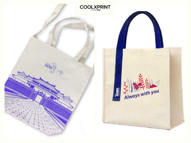 Mẫu túi canvas và túi tote