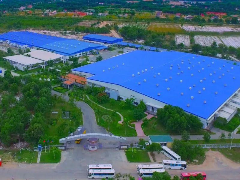 Toàn cảnh xưởng may đồ thể thao Scavi