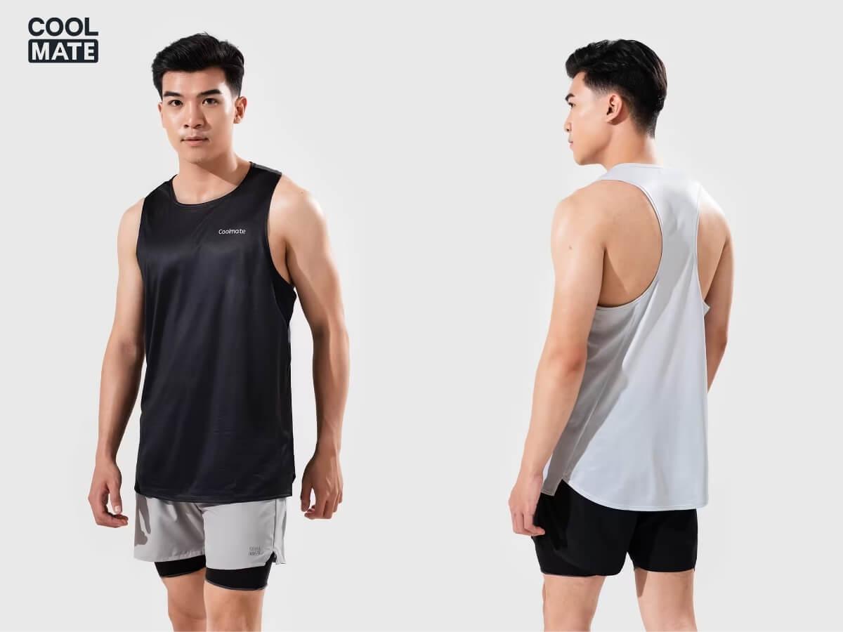Áo Singlet chạy bộ Fast & Free Coolmate