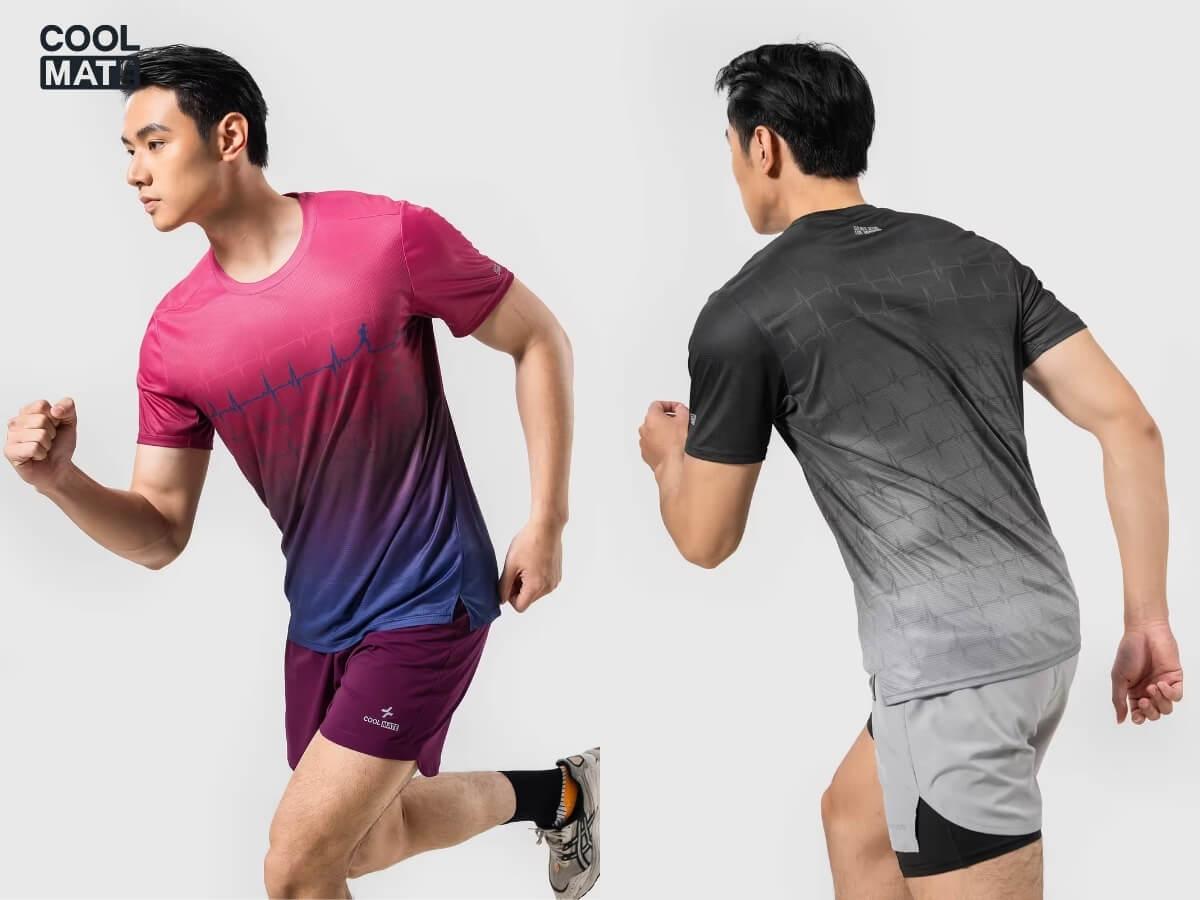 Áo Thun Chạy Bộ Graphic Heartbeat Coolmate