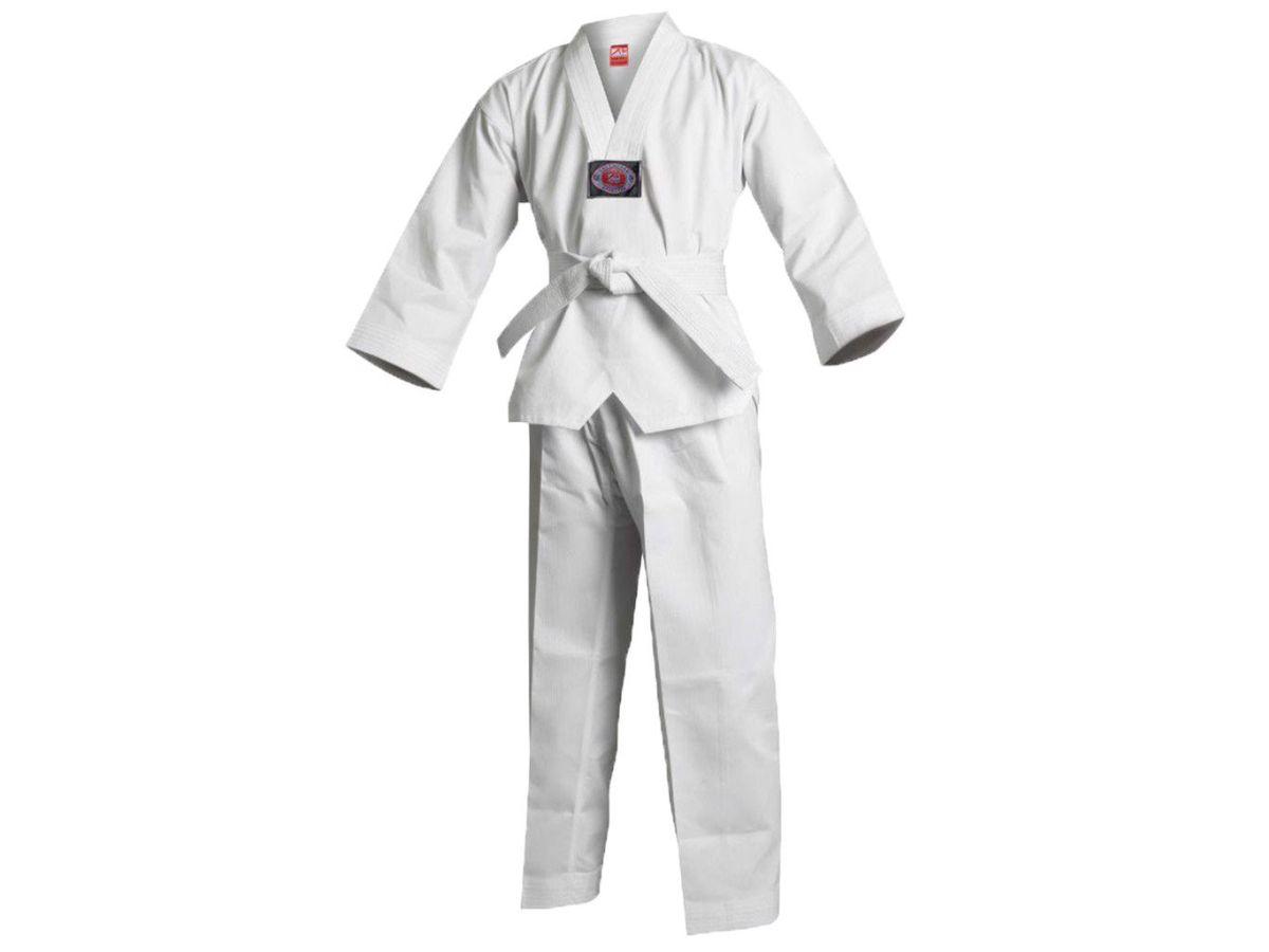 Quần võ phục Taekwondo có ống rộng và đũng sâu
