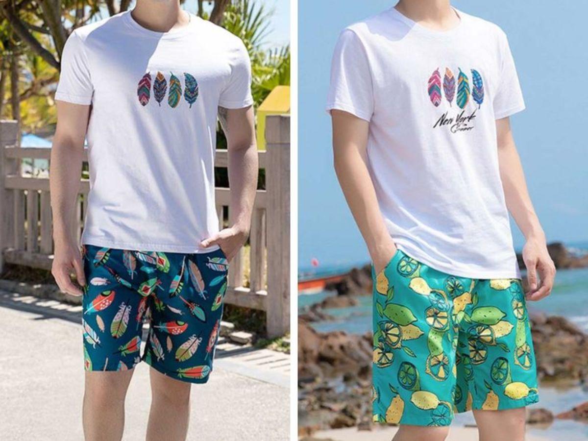Áo Thun và quần short là lựa chọn phổ biến