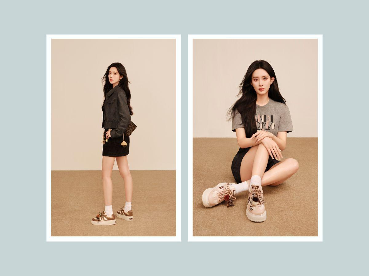 Mạnh Tử Nghĩa là 1 trong 2 nhân vật xuất hiện trong video quảng bá Fendi Match Platform Sneakers with Charms