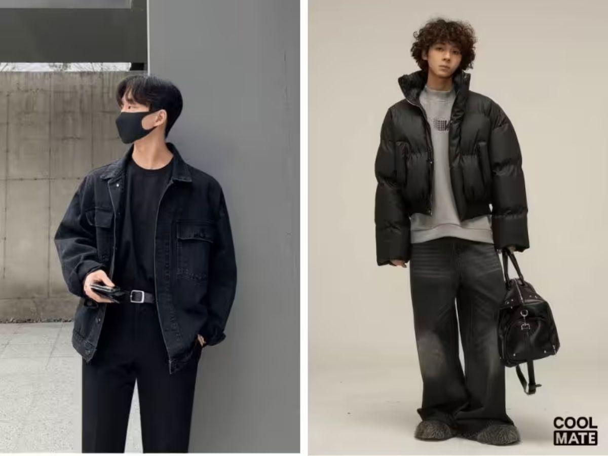 Áo khoác jeans oversize luôn là sự lựa chọn rất tốt cho các chàng