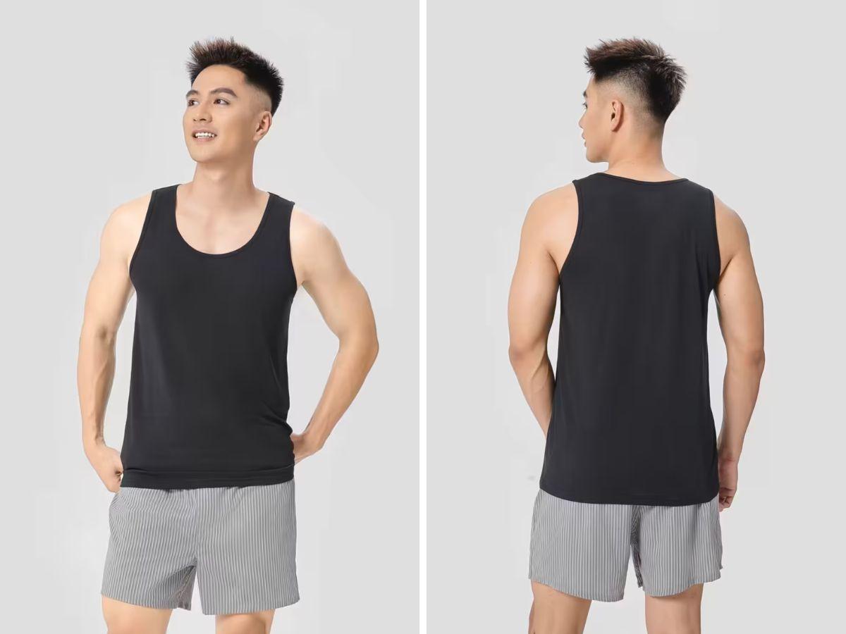 Sản phẩm Áo Tanktop Nam Mặc Trong Antismell