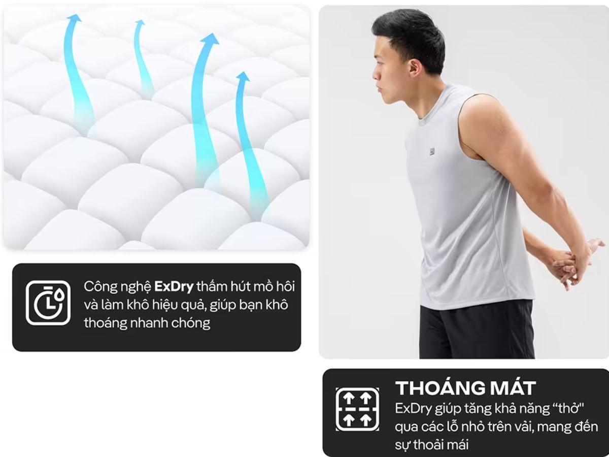 Vì sao nên chọn áo tanktop nam Coolmate?