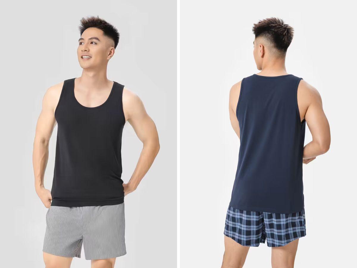 Sản phẩm Áo Tanktop Nam Mặc Trong Antismell