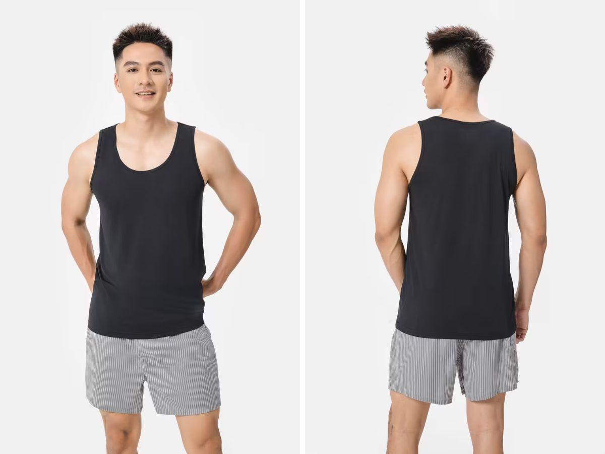 Sản phẩm Áo ba lỗ nam mặc trong thoáng khí nhanh khô Excool