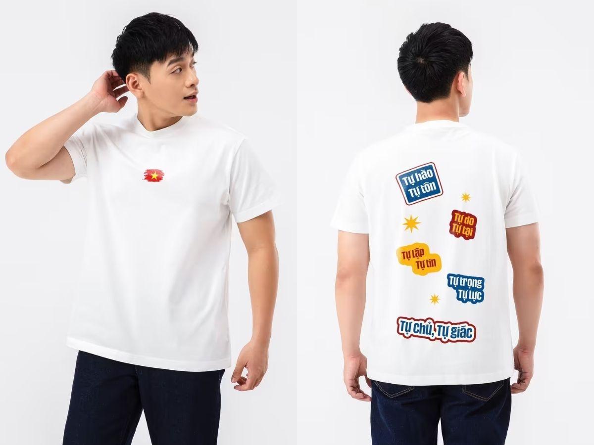 Áo thun Liên Khúc Chữ Tee với thiết kế typography độc đáo