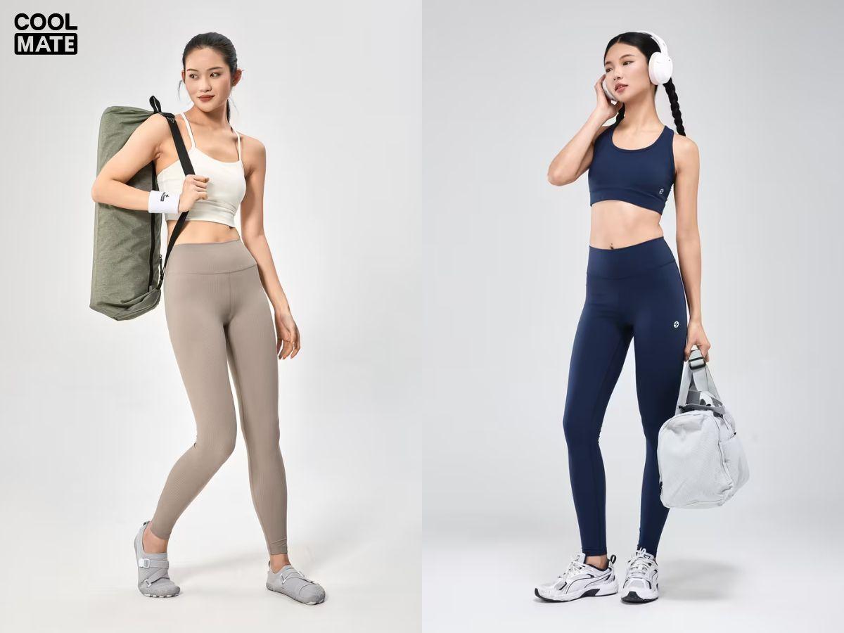 Quần legging giúp người tập gym cảm thấy thoải mái và tự tin hơn