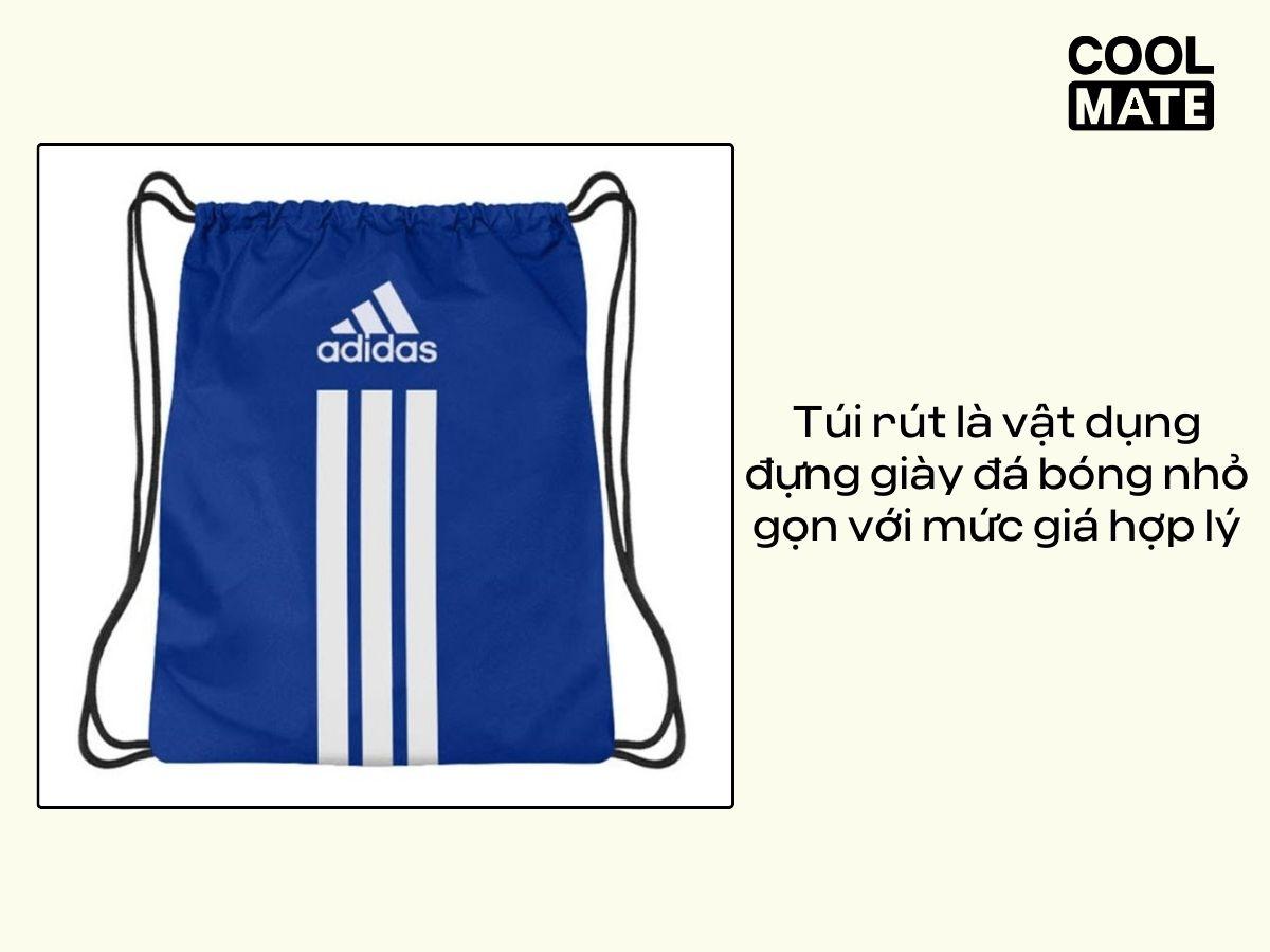Túi rút là vật dụng đựng giày đá bóng nhỏ gọn với mức giá hợp lý