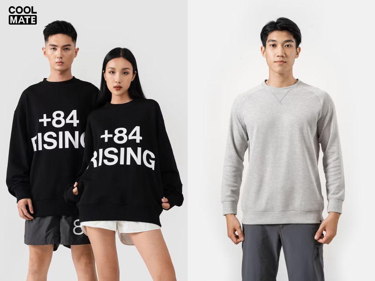 Mặc áo nỉ hoặc áo sweater ở giữa để giữ ấm cơ thể