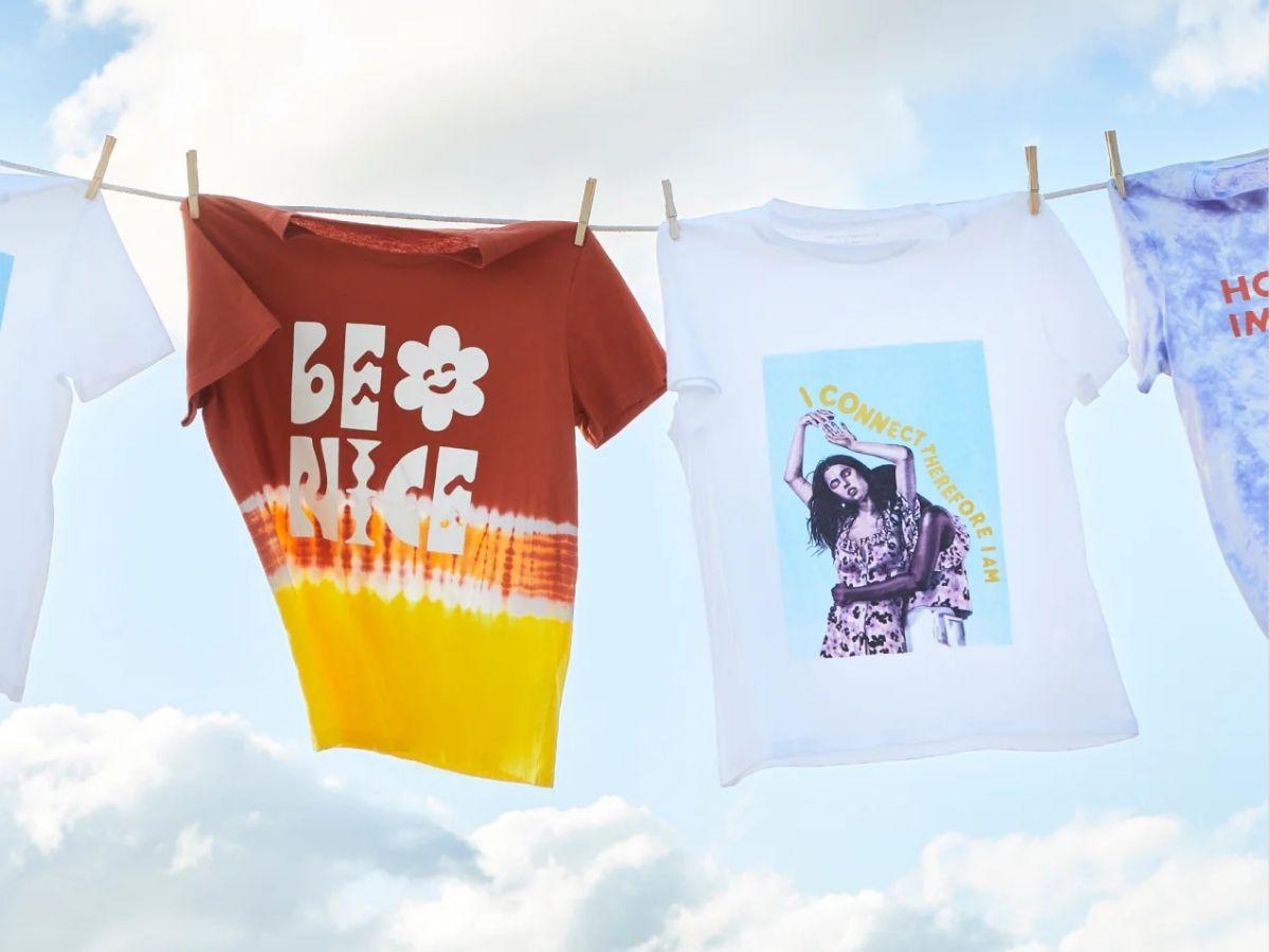 Những chiếc áo thun cotton có nguồn gốc từ cotton tự nhiên