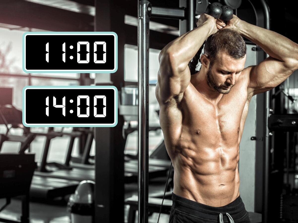 Buổi trưa nhiệt độ cơ thể cao thích hợp tập cường độ cao