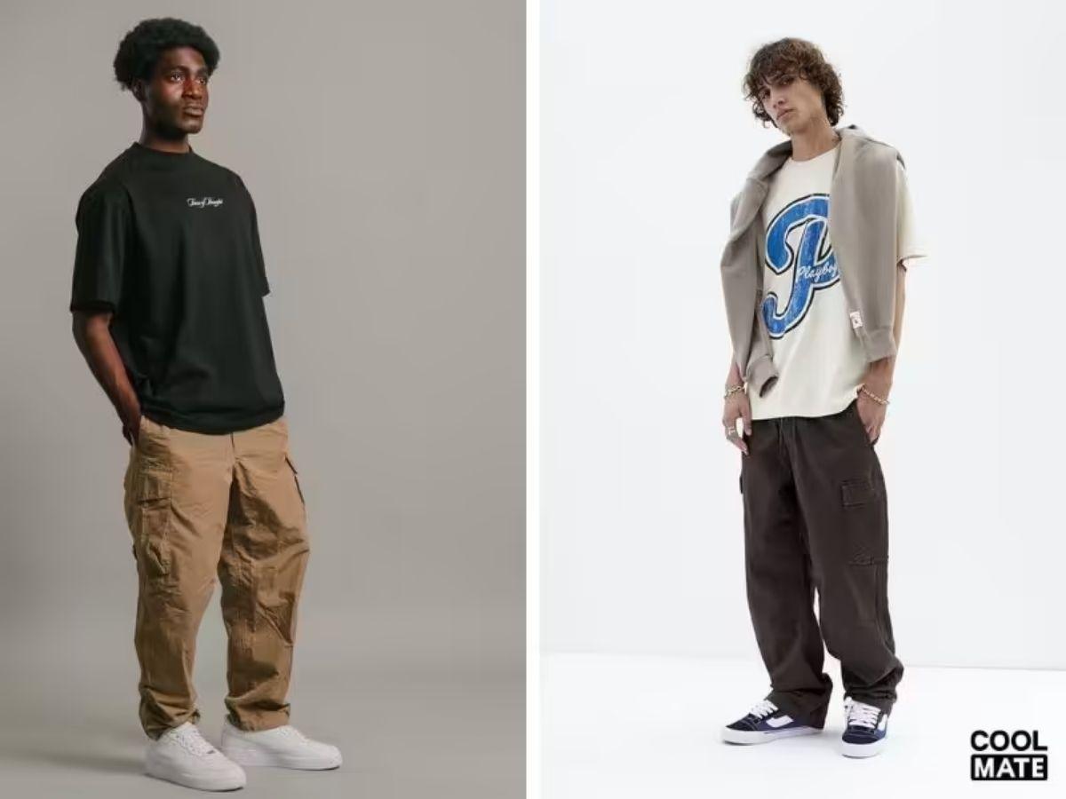 Những chiếc áo oversize luôn rất dễ để mặc và phối đồ