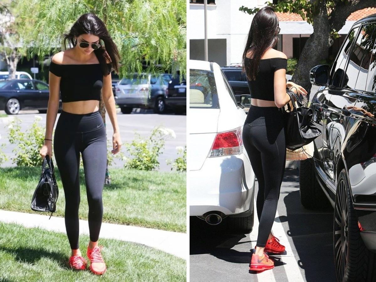 Hãy thử làm mới phong cách bằng cách phối legging với các kiểu áo điệu đà hơn