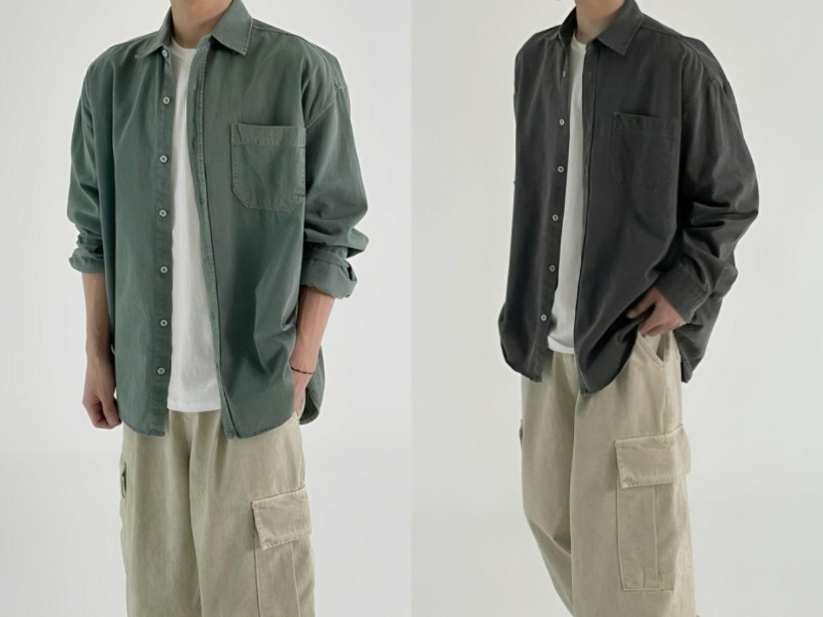 Phong cách Streetwear phối áo cùng quần túi hộp
