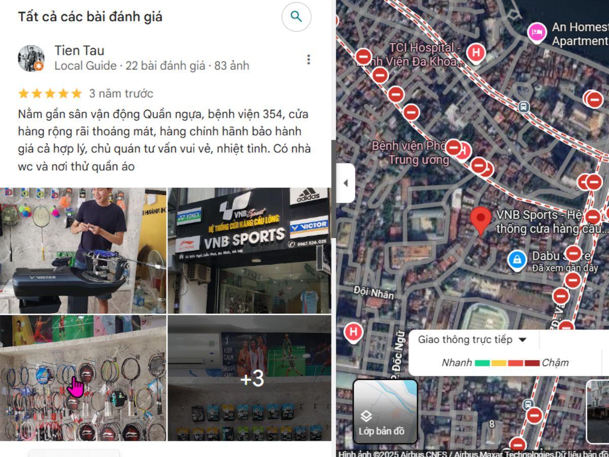 Review chân thật về cửa hàng VNB ở Đốc Ngữ, Ba Đình