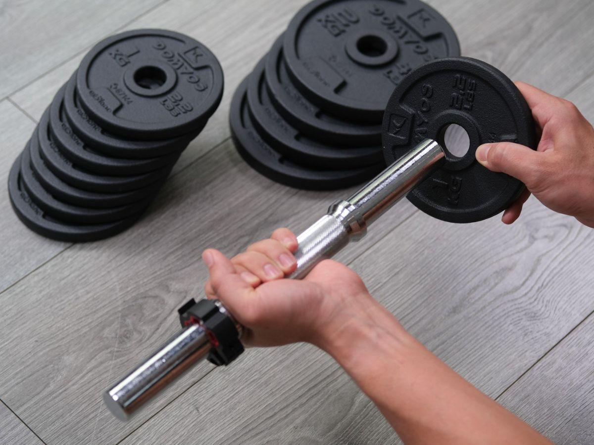 Tạ tay tháo lắp tập gym tại nhà