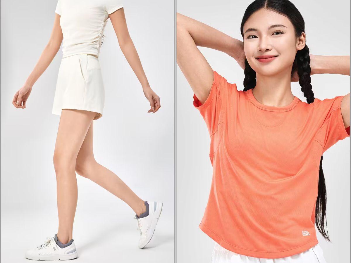 Quần short và áo thun của Coolmate