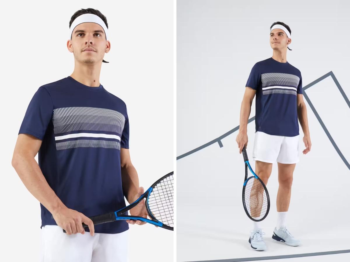 Áo thun tennis mang lại sự thoải mái tối đa