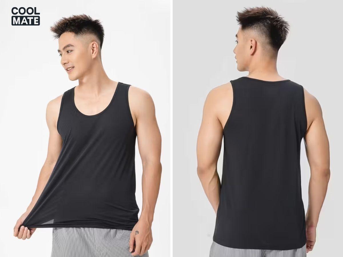  Áo Tanktop nam mặc trong Antismell