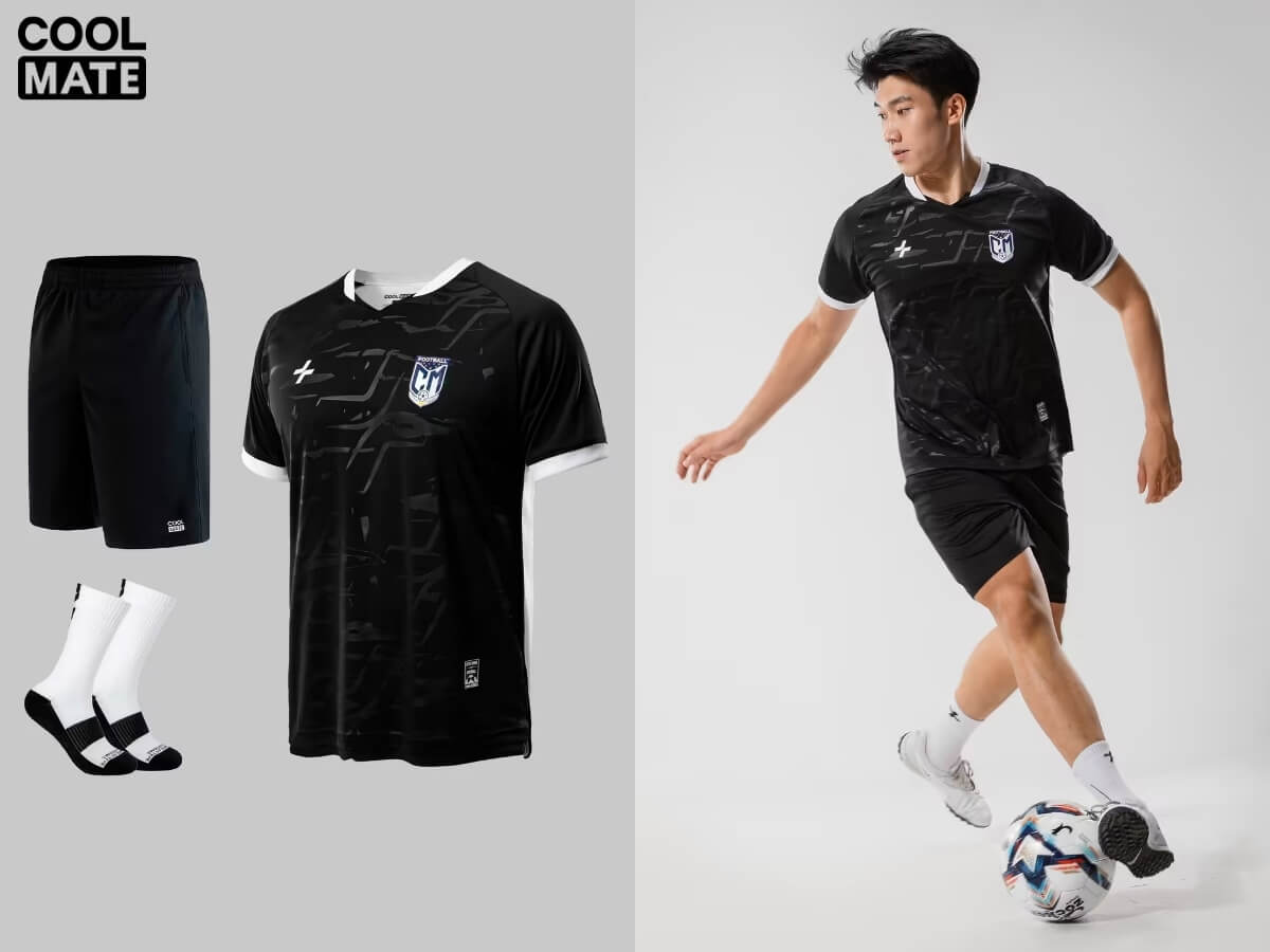Set Đồ Bóng Đá Cổ V CFA24