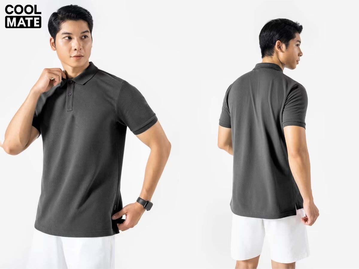 Áo Polo Nam Pique Cotton