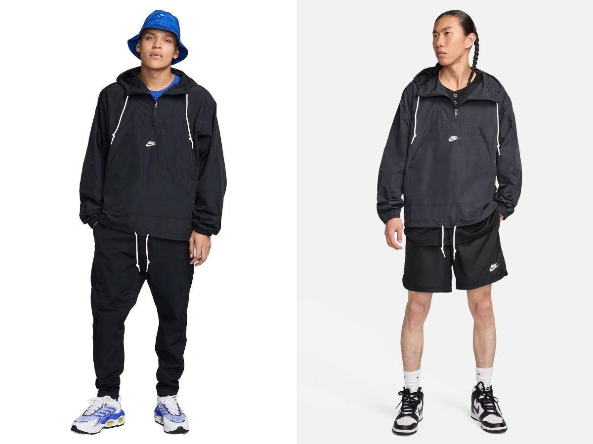 Áo anorak được yêu thích với nhiều kiểu dáng