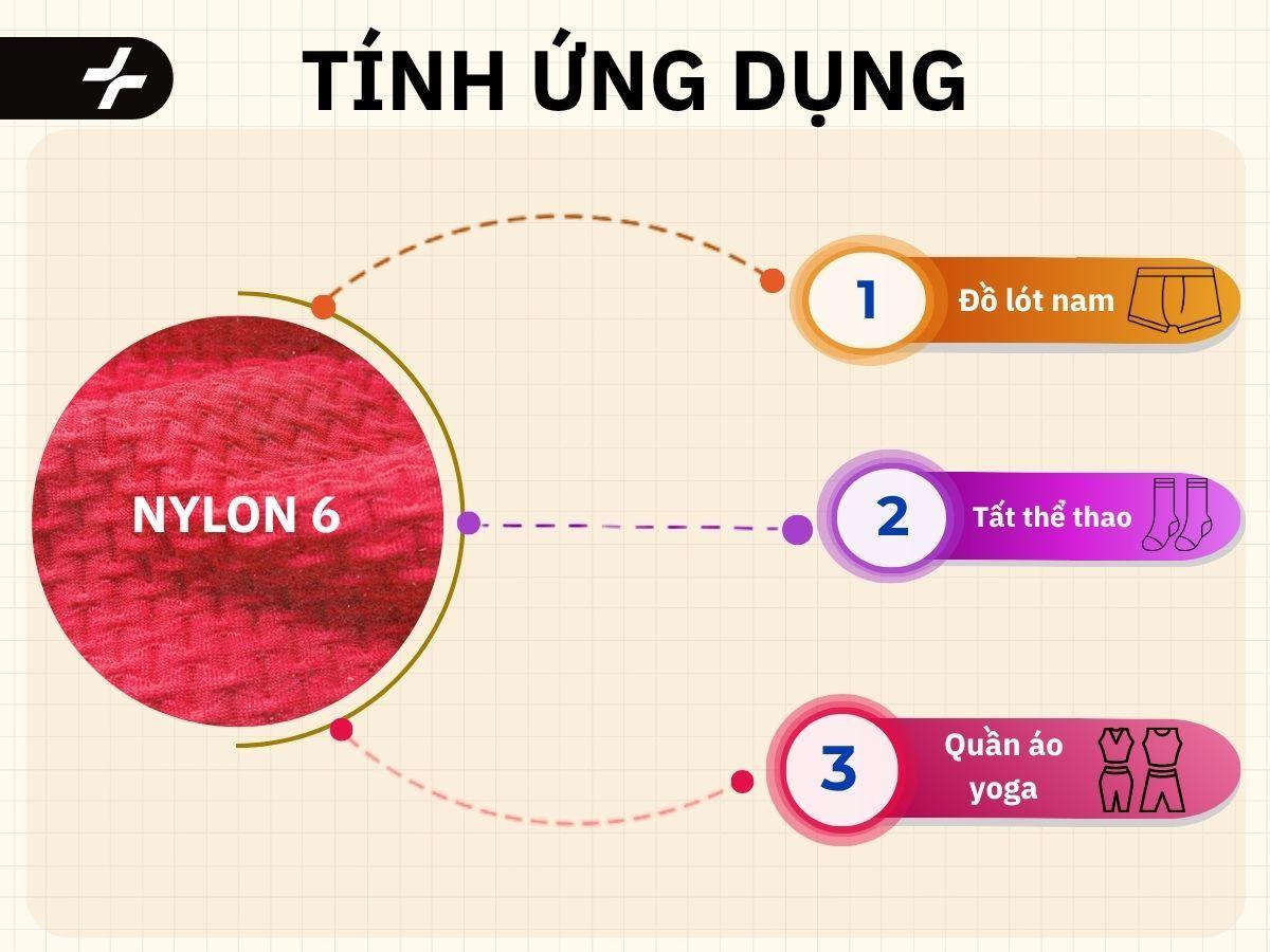 ứng dụng của nylon 6